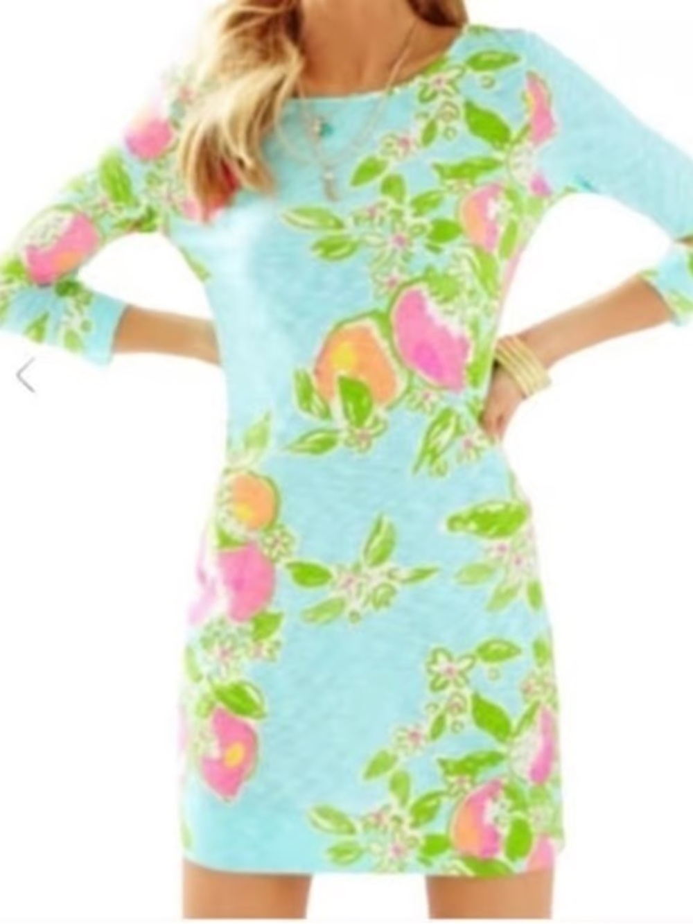 Lilly Pulitzer Pink Lemonade Marlowe Dress XS
